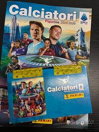 box figurine Panini Calciatori 25-26 100 pacchetti