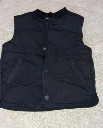 smanicato Zara da bambino taglia 2-3 anni nero