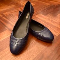 Ballerine Bottega Veneta blu numero 39