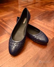 Ballerine Bottega Veneta blu numero 39