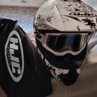 CASCO TAGLIA "M" E VISIERA 