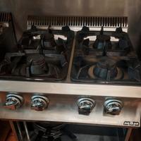 cucina 4 fuochi gas MBM 