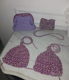 Bralette borsetta clutch 