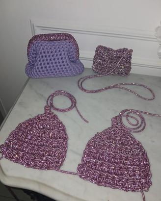 Bralette borsetta clutch 