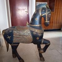 scultura indiana cavallo