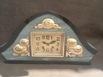 orologio pendolo Deco marmo vintage