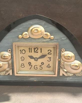 orologio pendolo Deco marmo vintage