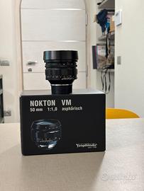 VOIGTLANDER NOKTON VM 50MM F1 LEICA M