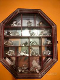 VETRINETTA CON 18 MINIATURE