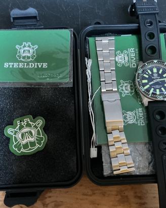 Steeldive SD1962 62MAS Automatico Seiko NH35