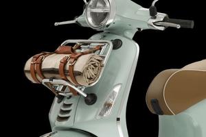 Vespa Primavera con allestimento picnic