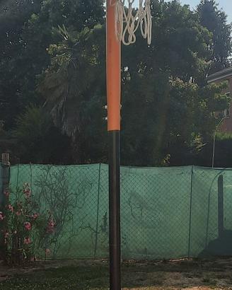 Canestro da basket per giardino h 3mt