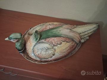 piatti fagiano e centro tavola