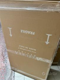 2 lettini Azzurra completi materassi topper