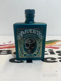 Amuerte Verde Bottiglia Vuota Gin Amuerte Teschio