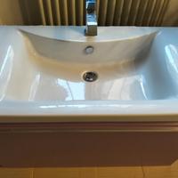 Lavabo per mobile sospeso