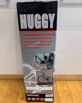 2 Portabici da tetto Menabò modello Huggy Lock