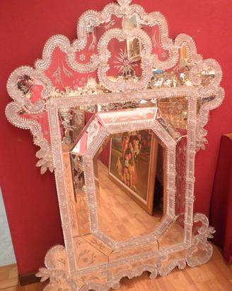 Museale specchiera stile murano