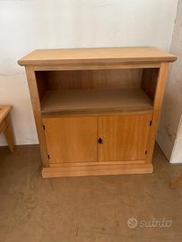 Porta TV ciliegio grezzo