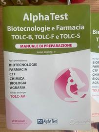 Alpha test biotecnologie e farmacia tolc b - f- s