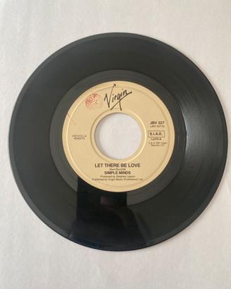 45 giri Enigma e Simple Minds ed.Jukebox