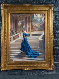 Dipinto Olio su tela Salvatore Rodriquez 