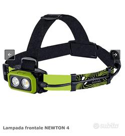 Torcia lampada frontale da testa newton 4 nuova