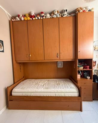 Cameretta a Ponte, Armadio/Letto