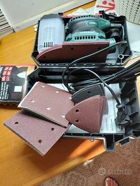 levigatrice completa di set carta abrasiva 