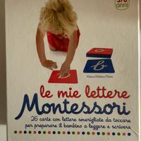Le mie lettere Montessori - gioco 3/6 anni
