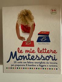 Le mie lettere Montessori - gioco 3/6 anni