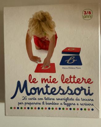 Le mie lettere Montessori - gioco 3/6 anni