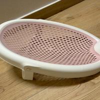 Sdraietta da bagno Jelly Ok baby bianco/rosa