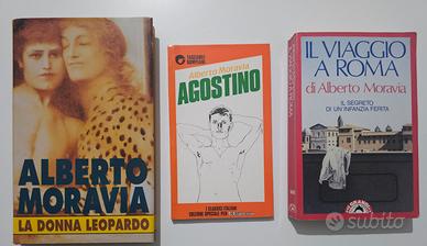 3 romanzi di Alberto Moravia