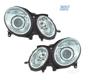 FARI PER MERCEDES CLASSE E W211 02-06 LENTE CROMAT