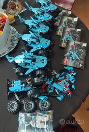 5 modelli di Lego Technic 42134 + ricambi
