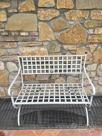 Panchina ferro battuto