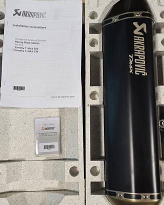Akrapovic T max 530 2012-2019 black edition