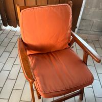 Sedia poltrona in legno giardino