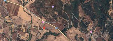 Terreno agricolo Teulada fronte strada