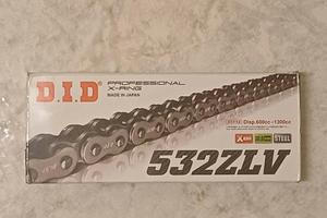 D.I.D 532ZLV catena composta da 118 Maglie