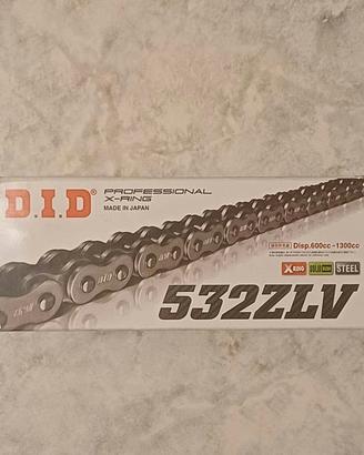 D.I.D 532ZLV catena composta da 118 Maglie