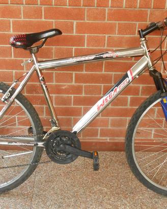 bicicletta mountain bike " WEGA bike "ammortizzata