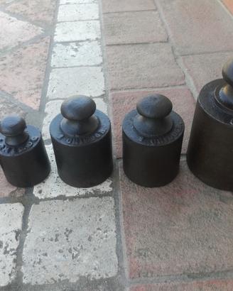 pesi per bilance d'epoca