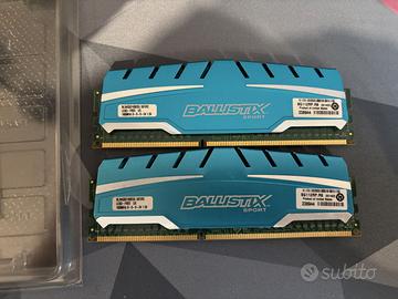 Crucial Ballistix 8 GB DDR3 1600 MHz cl 9