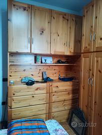 armadio pino di svezia