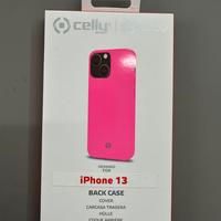 Cover iPhone 13 fucsia nuovo - celly