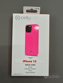 Cover iPhone 13 fucsia nuovo - celly