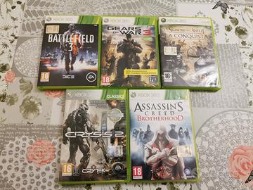 GIOCHI PER XBOX 360 COME NUOVI 