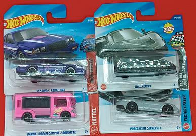 lotto 4 Hotwheels